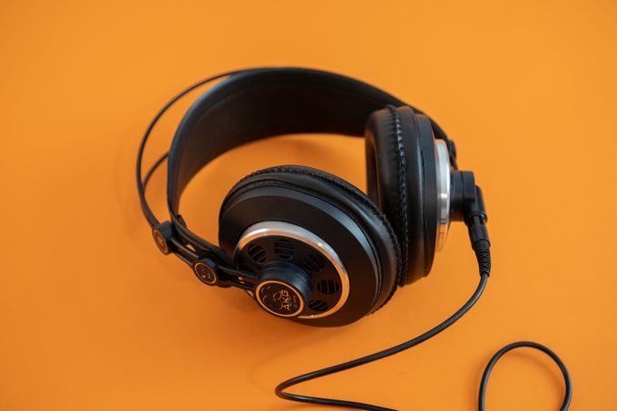 Headphones before